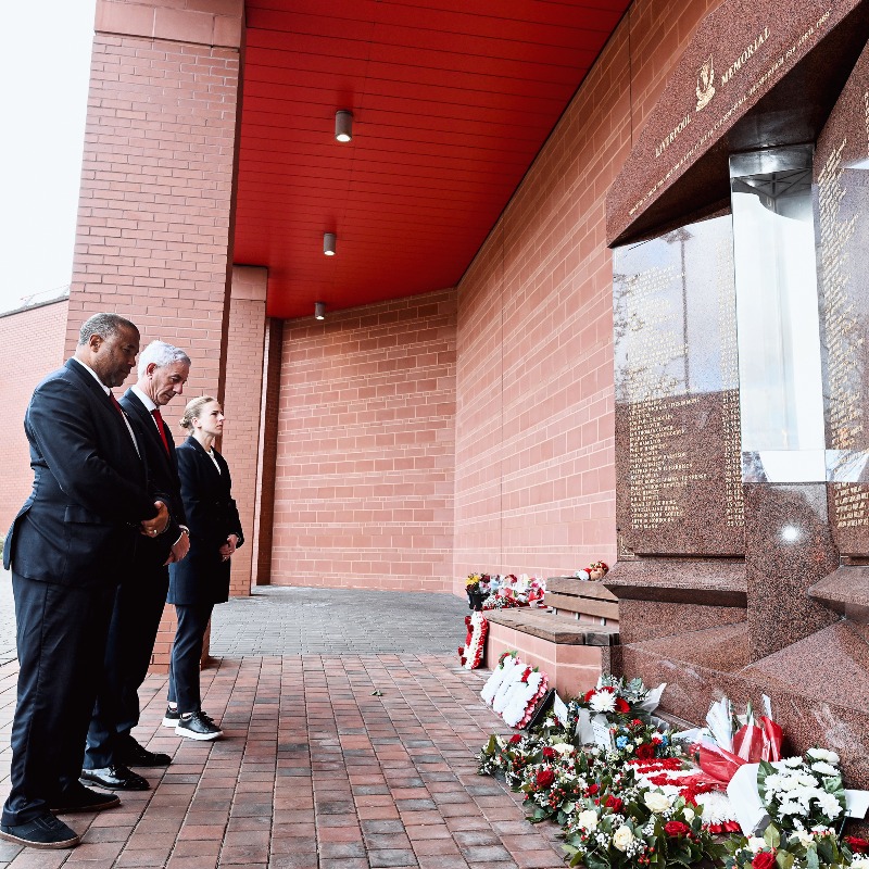 LFC's tweet photo. Tributes are being paid across Liverpool Football Club and the city today to mark the 35th anniversary of the Hillsborough tragedy.