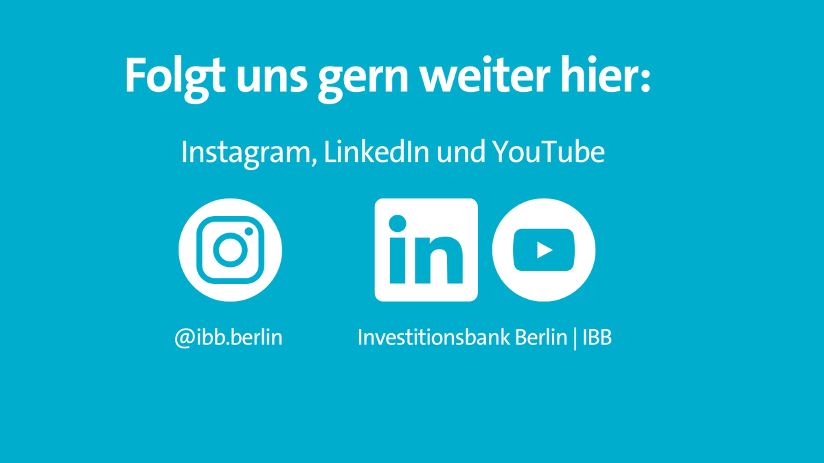 Neues Kapitel: Wir verlassen X, doch unsere Reise geht weiter: Folgt uns für Themen rund um Wirtschafts- und Arbeitsmarktförderung sowie Immobilien- und Stadtentwicklung auf LinkedIn, Instagram und Youtube. 

👋Bis bald!