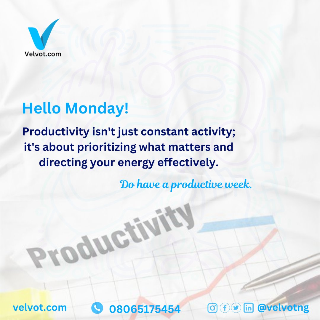 Happy New Week! Have a productive week ahead!

#Newweek #Monday #Productivity #Monday #Microsoftpartner #Microsoft #Yourdigitalstrategypartner