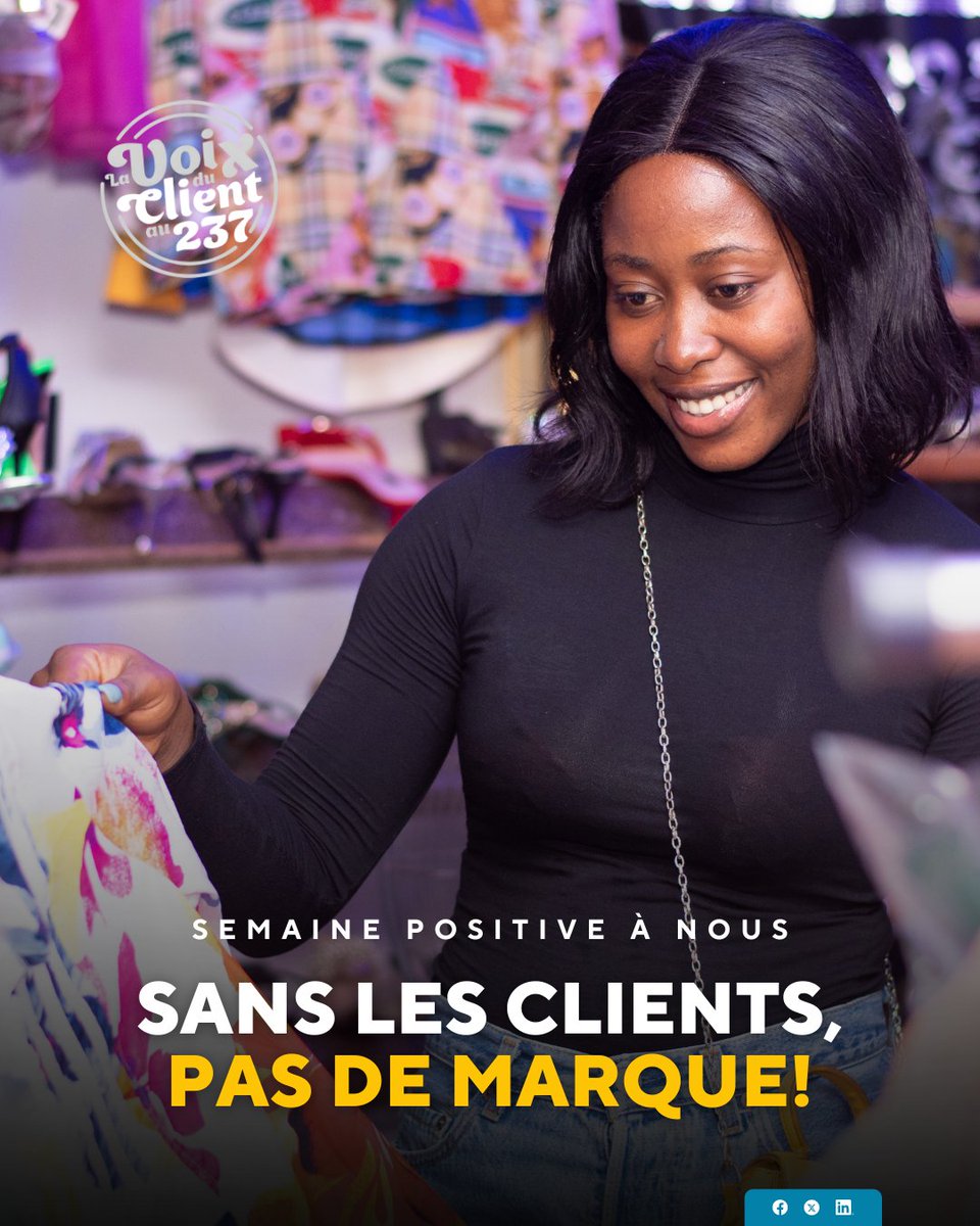 voix_au's tweet image. C&apos;est LE rappel que les entreprises et marques du 237 doivent avoir! 

Le client est le véritable boss de votre entreprise. 

#Client #SatisfactionClient #AvisClient #ExpérienceClient #LaVoixduClientau237 #VOC237