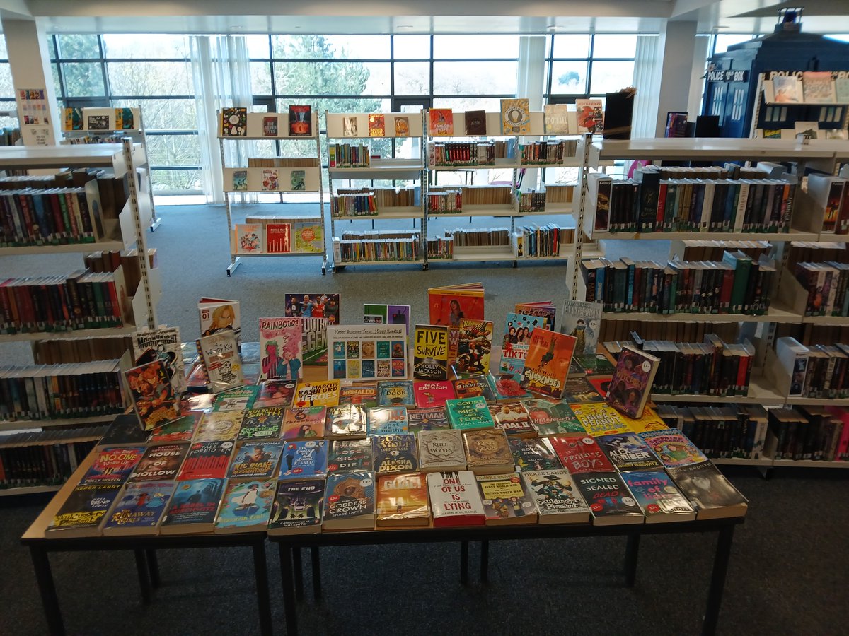 "So, what do you actually do over the holidays, Ms. McCabe?" is a question I am often asked by literate pupils... here's the answer 📚! Some brand new titles &amp; some much loved (&amp; much needed!) replacements for all <a href="/HolyRoodRCHigh/">Holy Rood RC HS</a>. Looking forward to welcoming you all back!