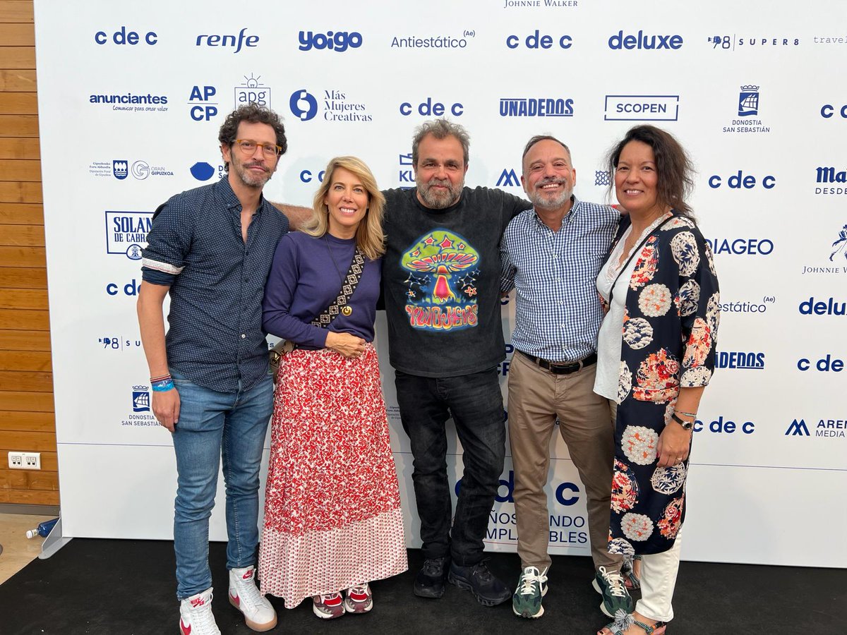 SCOPEN_es's tweet photo. Este fin de semana disfrutamos del XXV Aniversario del #cdec2024 del @clubdecreativos en #SanSebastián, con ponencias inspiradoras y buenos amigos
Enhorabuena a todos los ganadores! 🏆
Desde SCOPEN, estamos felices de apoyar el Día C, un año más❤️ https://t.co/EvCyzJaYSm