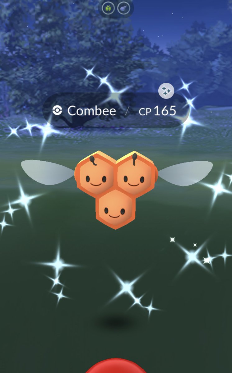 🐝🐝🐝 わーい🧡 2体目なんだけど、どっちもオス🫣 進化させたかったな〜〜！！ #ポケモンGO #ポケモンイロチ