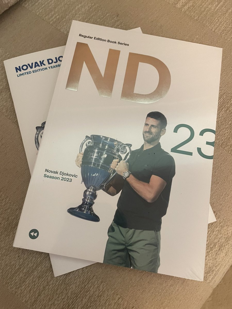 It’s here! All the way to 🇦🇺 Excited to relive a memorable year and super thrilled to see our photos! Will treasure this one forever 🙌❤️ #NoleFam #memories #Djokovic