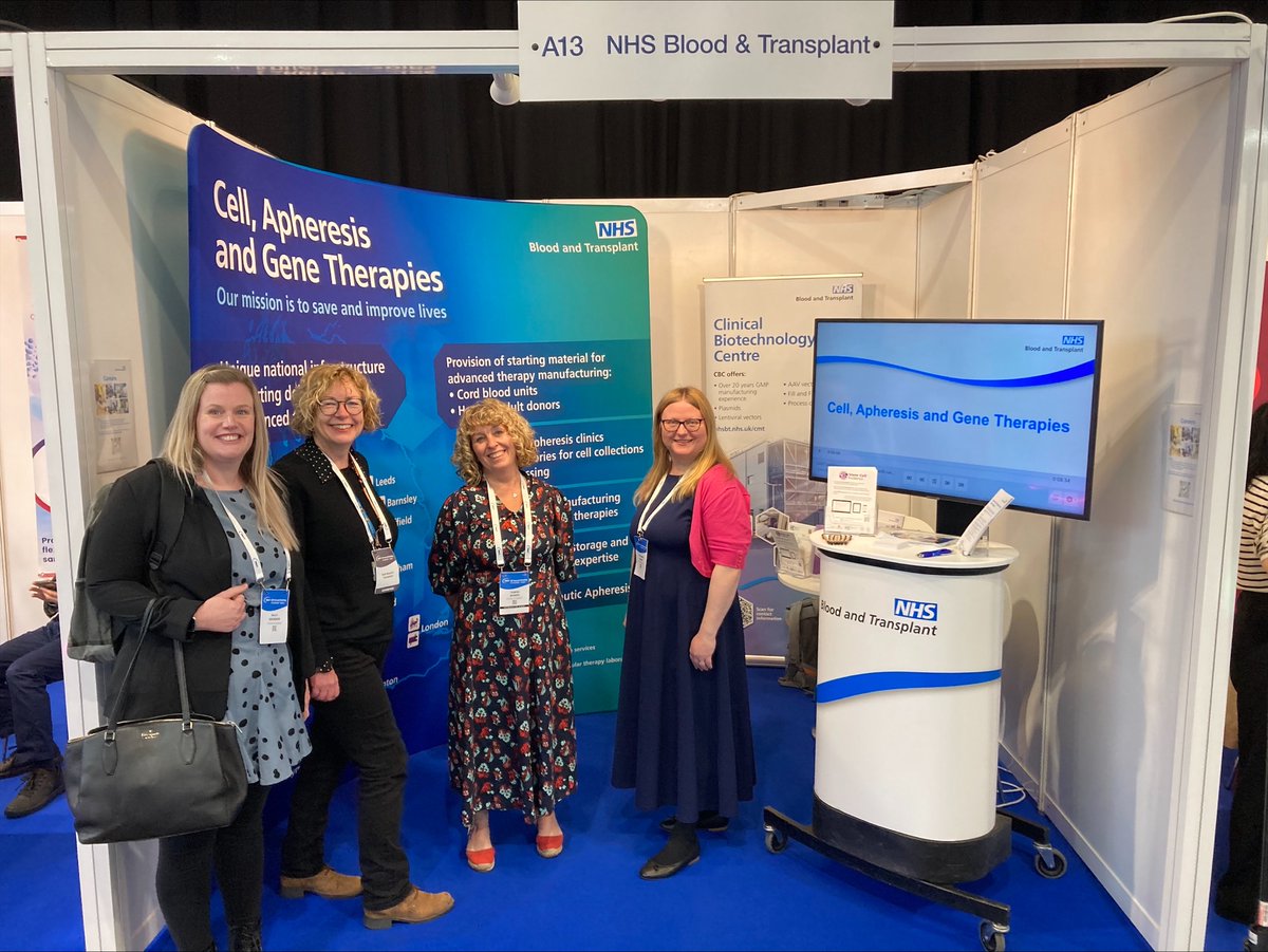 If you are at #EBMT2024 make sure you pay us a visit😀
@NHSBT @NHSBT_CMT