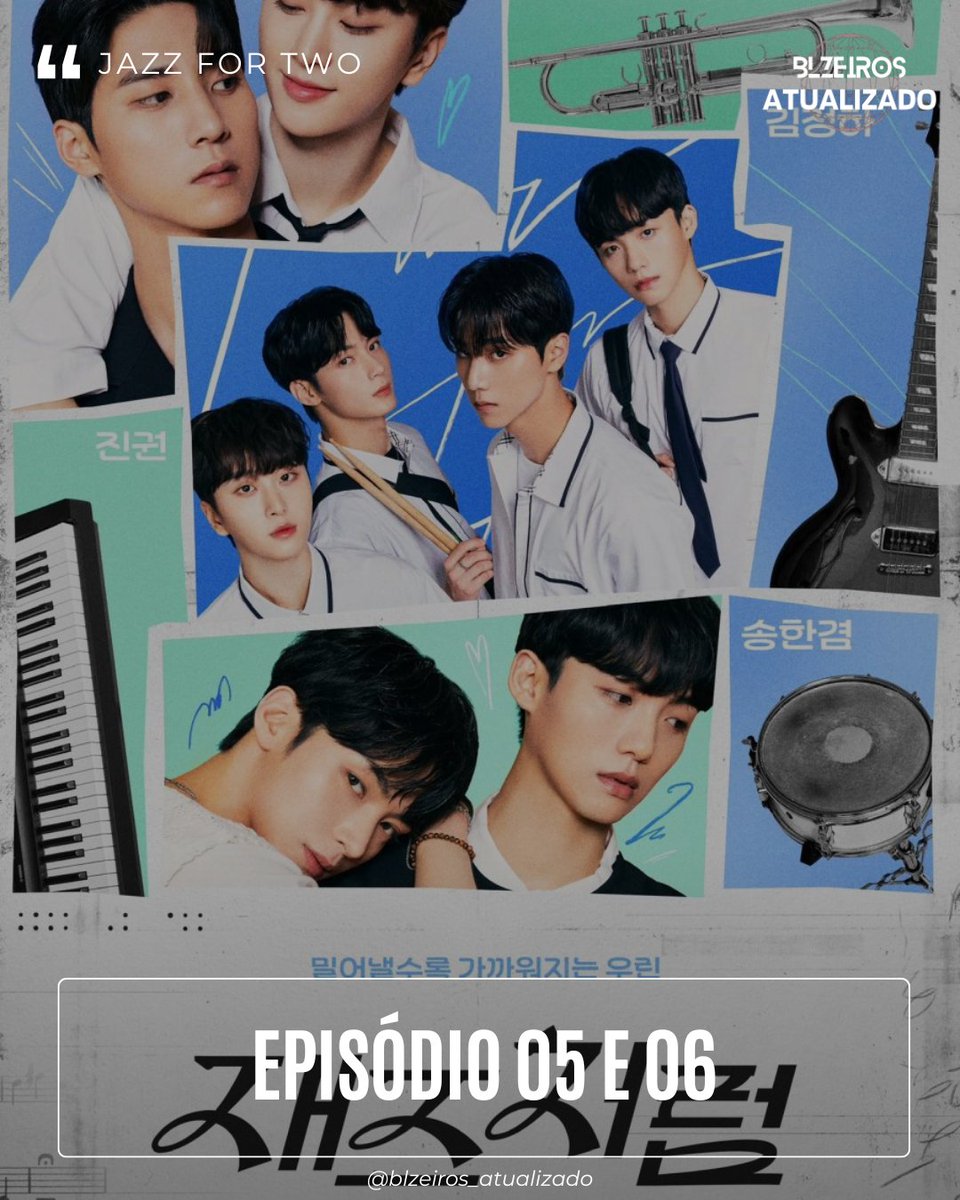 B_AFansubss's tweet photo. 💥 ATUALIZAÇÃO: Episódio 05 e 06 de Jazz For Two já está disponível Legendado.

🌐 Link disponível na Bio

🇰🇷 Coréia do Sul
🔢 Episódio 05, 06/08
🍃 Telegram 

Tags: #JazzForTwo #JazzForTwoEp5 #JazzForTwoEp6 #BL #BoysLove #KdramaBL #BLKorean https://t.co/4RekBydFbK