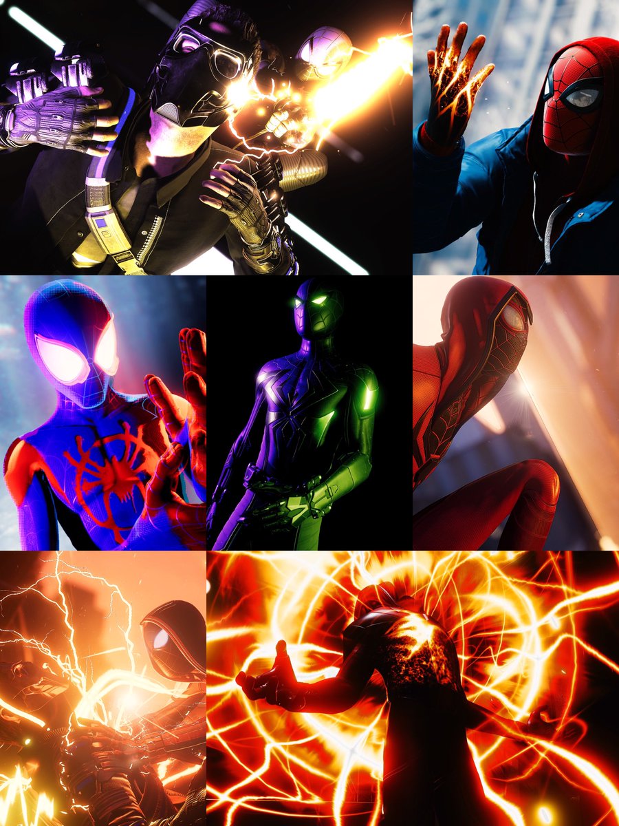 Spider-Man
Game: #SpiderManMilesMorales 

Developer: @insomniacgames 

Platform: #PS4share 
#VirtualPhotography #ArtisticofSociety #VGPNetwork #VPRetweet #InsomGamesSpotlight