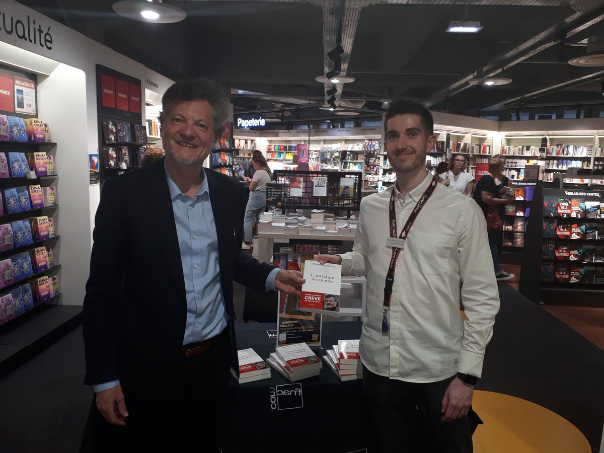 ChEocheDuval's tweet photo. Dédicace à la @Fnac #Limoges samedi 13 avril de mon essai @EditionsPlon
@Lisez_officiel
https://t.co/TbcKld8hyQ
#inflationNormative 📈
Plaisir des rencontres humaines
On peut me solliciter pour des conférences ou rencontres, sous réserve d'engagements ou agenda 😉 https://t.co/FVLqQKhdlh