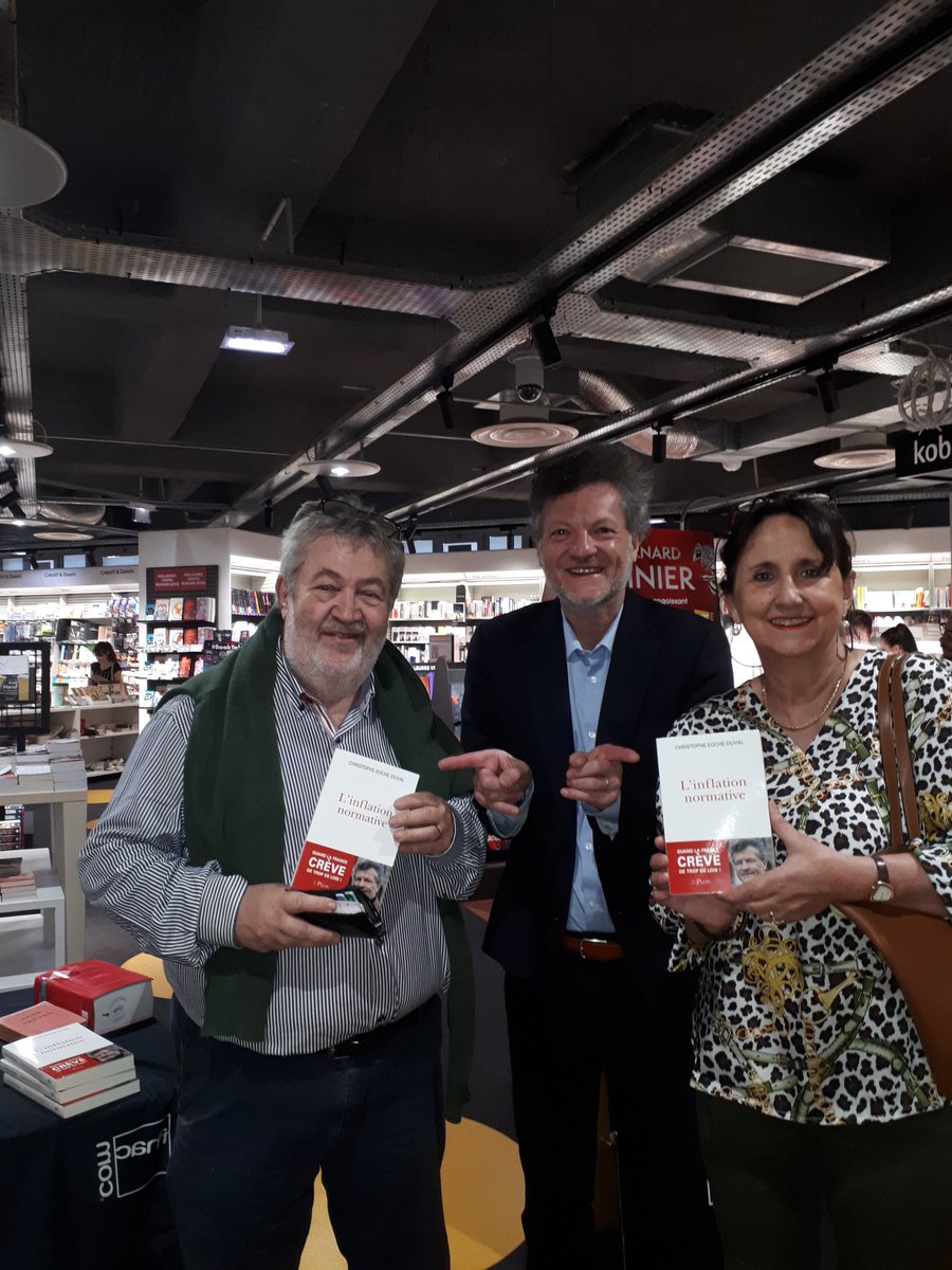 ChEocheDuval's tweet photo. Dédicace à la @Fnac #Limoges samedi 13 avril de mon essai @EditionsPlon
@Lisez_officiel
https://t.co/TbcKld8hyQ
#inflationNormative 📈
Plaisir des rencontres humaines
On peut me solliciter pour des conférences ou rencontres, sous réserve d'engagements ou agenda 😉 https://t.co/FVLqQKhdlh