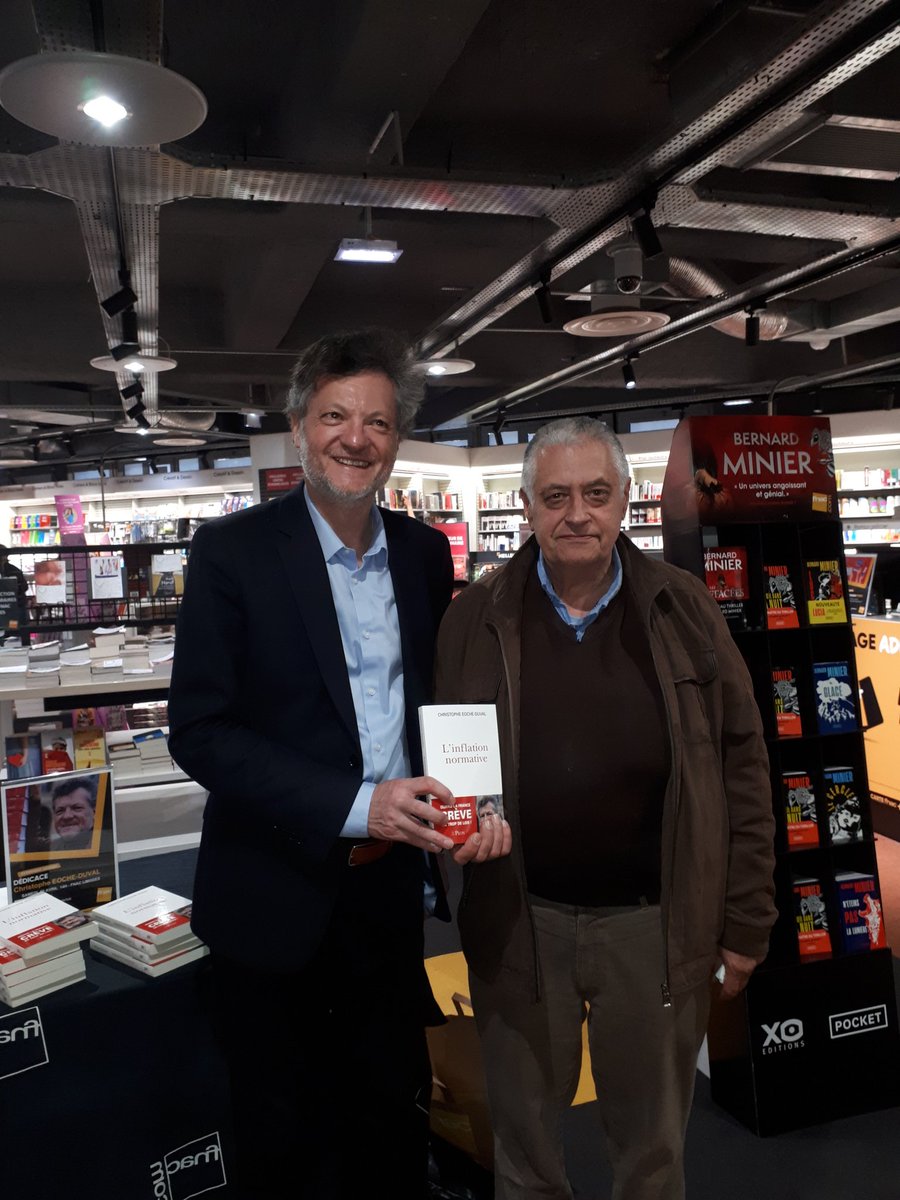 ChEocheDuval's tweet photo. Dédicace à la @Fnac #Limoges samedi 13 avril de mon essai @EditionsPlon
@Lisez_officiel
https://t.co/TbcKld8hyQ
#inflationNormative 📈
Plaisir des rencontres humaines
On peut me solliciter pour des conférences ou rencontres, sous réserve d'engagements ou agenda 😉 https://t.co/FVLqQKhdlh