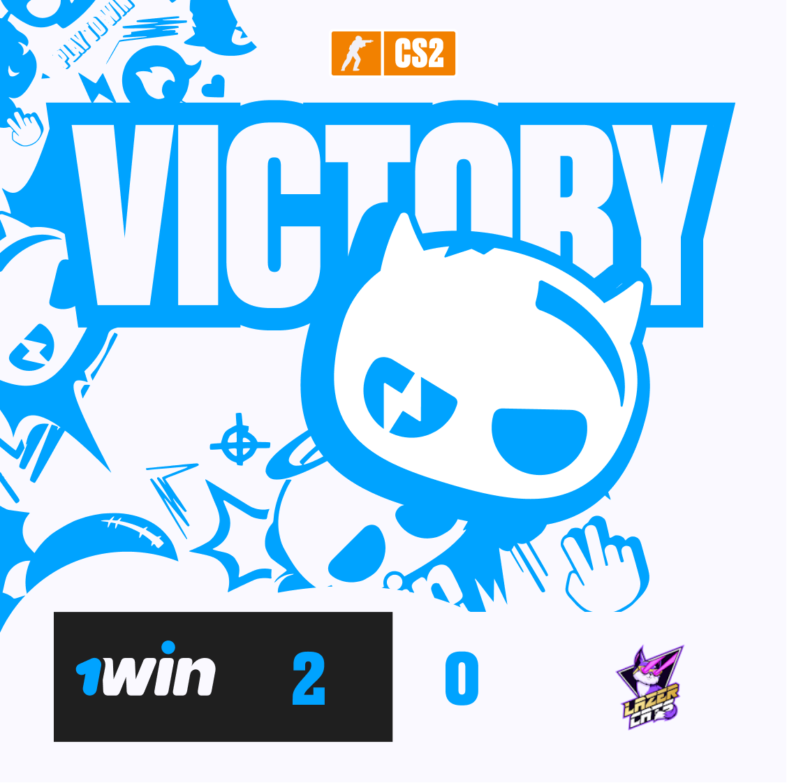 👀 CCT Season 2 Europe Series 1 Closed Qualifier 1win team [2:0] Lazer Cats @ bo3