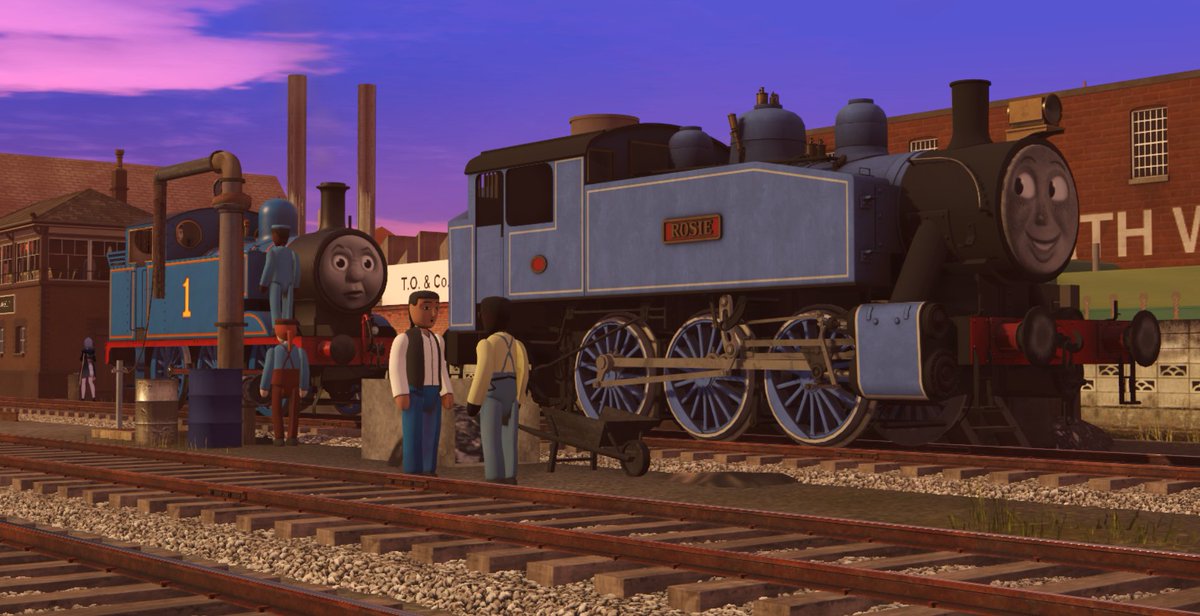 DemonOfNowhere's tweet image. * ( TTTE )
* "can't spell 'harbour' without U," Rosie said, poetically.
* "YOU can," Thomas pointed out, "you're American. "