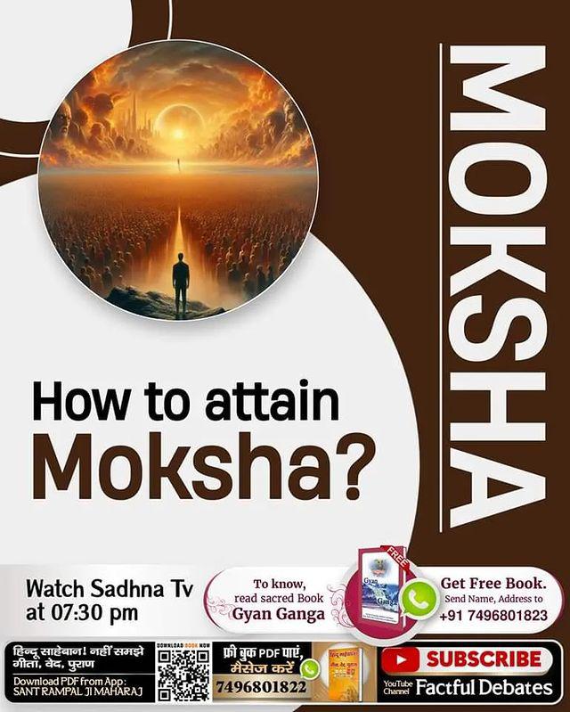 #GodMorningMonday
MOKSHA
------------
How to attain
Moksha?
To know more must read the previous book 'Gyan Ganga''
Visit Saint Rampal Ji Maharaj YouTube Channel
#MondayMotivation 🌿🌿🌿🌿