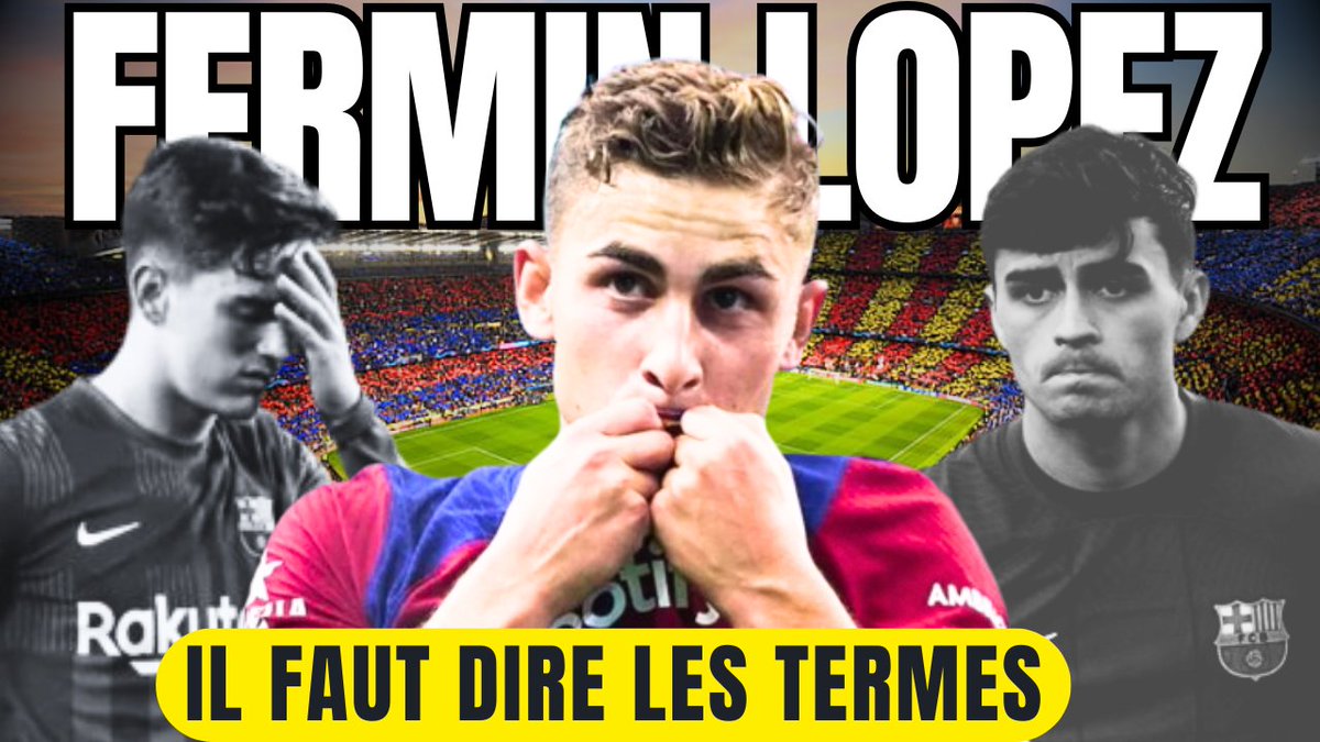 VicPLOff's tweet image. En attendant le match retour Barça vs PSG 

youtu.be/9zPevu7App0

Fermín López : Analyse de ce crack au milieu du Barça.

Let's go !

#FCBarcelona #FCBPSG #ferminlopez