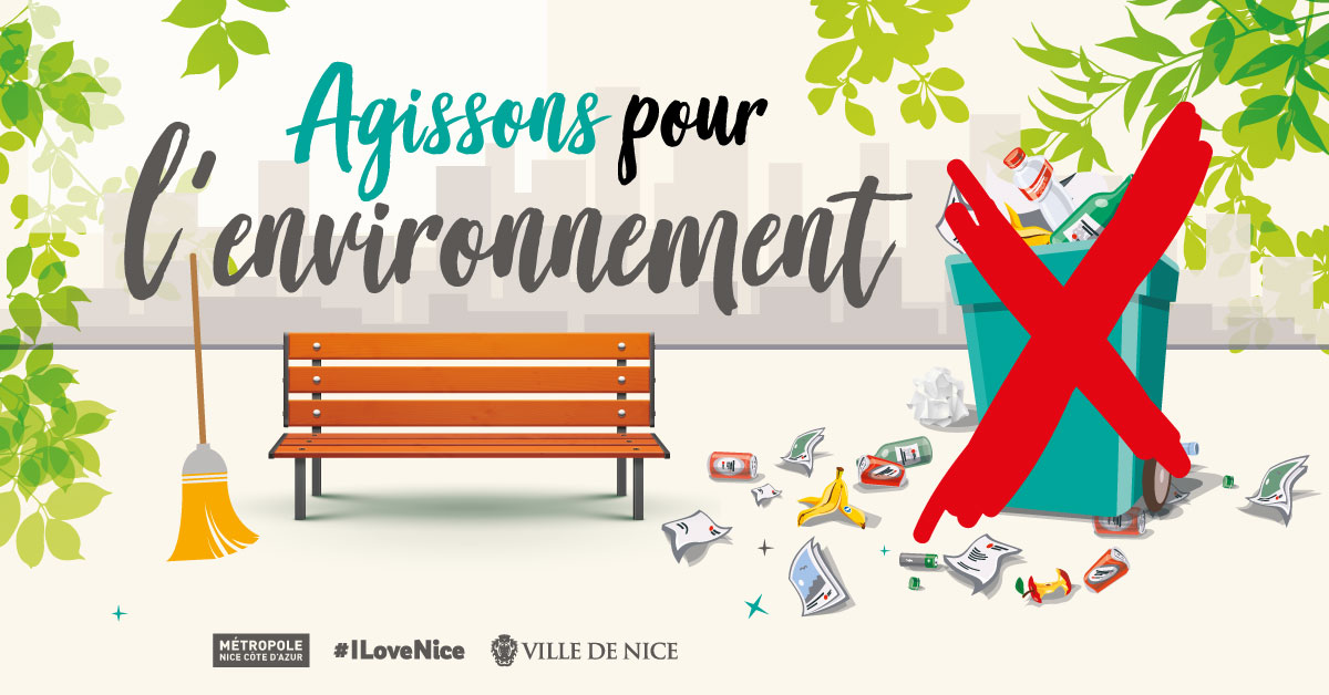 🌍Agissons ensemble pour préserver l'environnement les 16 et 17 avril sur les Rives du Paillon à #Nice06 ! 🌿 ♻️ Tri, recyclage, réduction des déchets, tous les gestes comptent pour préserver notre planète ❗️ 👉 nice.fr/fr/l-agenda/ag… #NiceCotedAzur