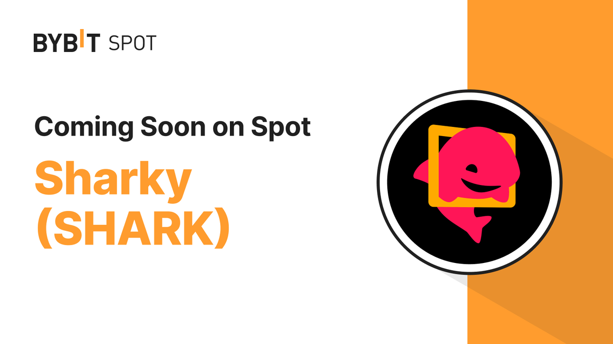 📣 $SHARK is coming soon to #BybitSpot with @SharkyFi 🗓 Listing: Apr 16, 2024, 10 AM UTC. Deposits and withdrawals via the Solana network. Stand a chance to grab a share of the 514,000 $SHARK prize pool! 🌐 Learn More: i.bybit.com/14Gab4Qc #TheCryptoArk #BybitListing