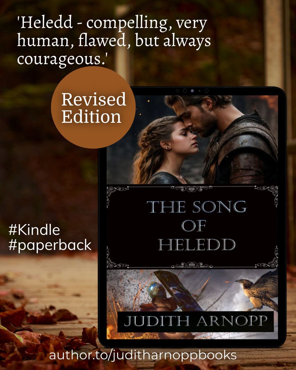 'I loved this novel, partly based on ancient Welsh history, partly myth. It is beautifully written and simply captivating. Make sure you have a hanky handy.' #Review mybook.to/thesongofheledd #HistoricalFiction #medieval #wales