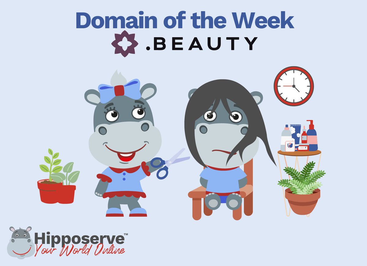 Glam up your online brand! 💅✨ Grab a .beauty domain for just £2.99 for the first year (usually £17.99). Perfect for beauty pros!  Don't miss out, elevate your online presence today! hipposerve.co.uk/domain-of-the-… #BeautyIndustry #DigitalBranding