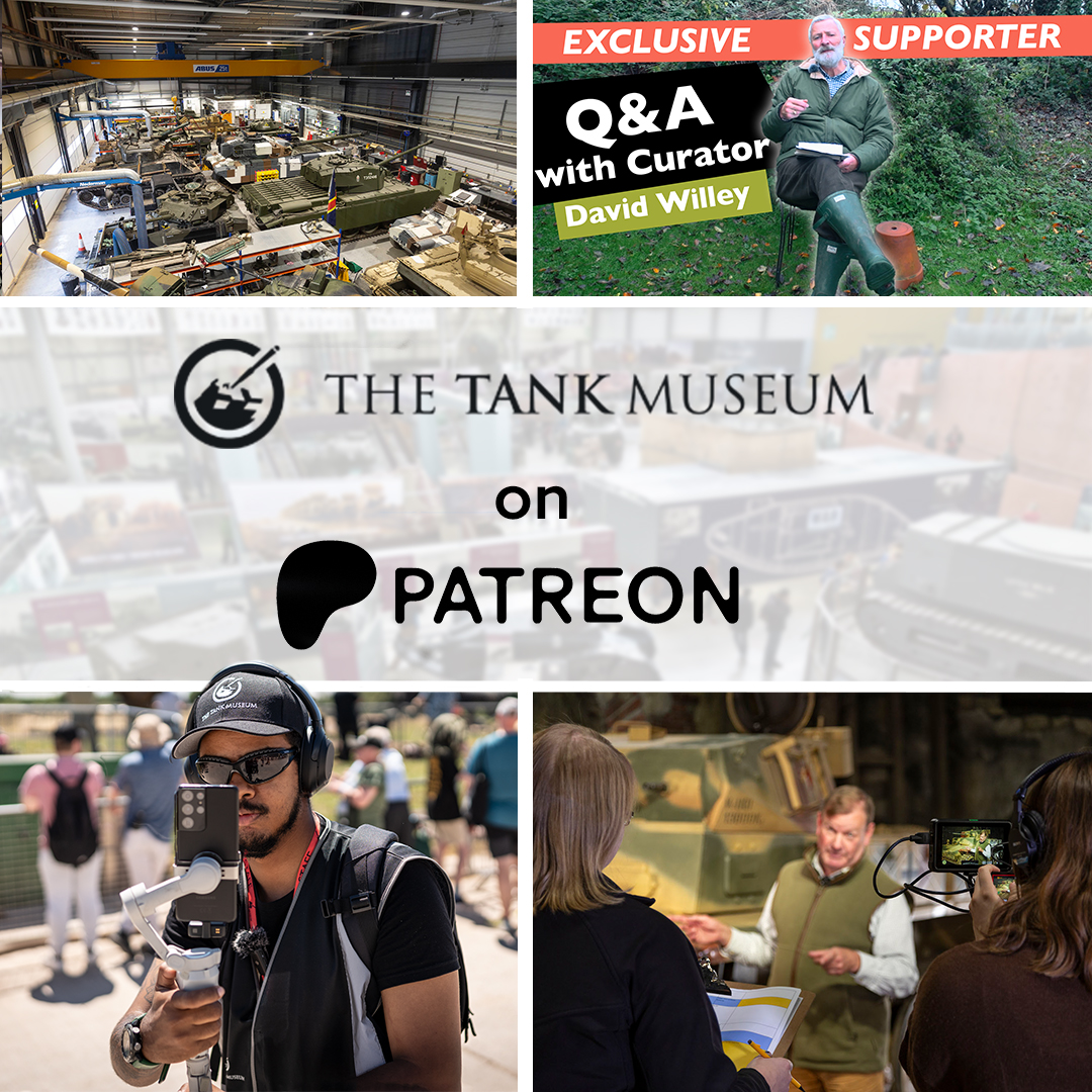 As the home of the tank, we want to be able to tell the stories of tanks across history and the crews that served in them. Our Patrons support us from across the globe, with supporters from the UK to Australia! 🔗patreon.com/tankmuseum