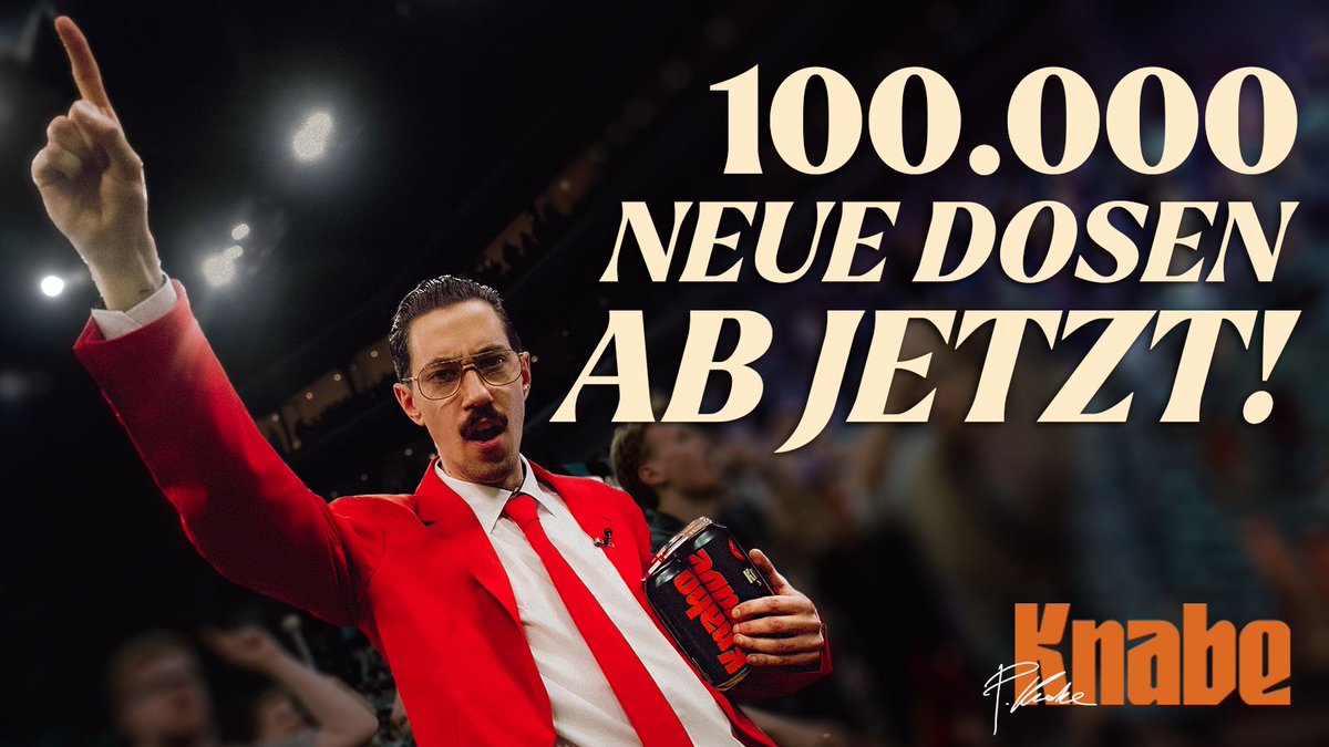 100.000 neue Dosen ab jetzt! KnabeMalz.de 🍻 #handofblood #knabemalz #malz