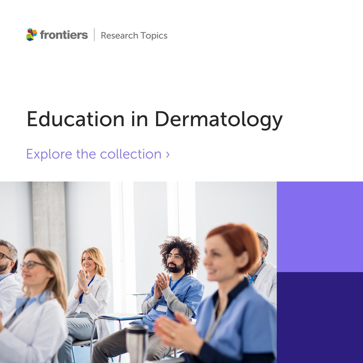 Proudly presenting the new article collection 'Education in Dermatology' 🎉 Edited by Salvador Arias-Santiago, Alejandro Molina Leyva, and Ricardo Vieira Explore the collection 👉 fro.ntiers.in/dN9z