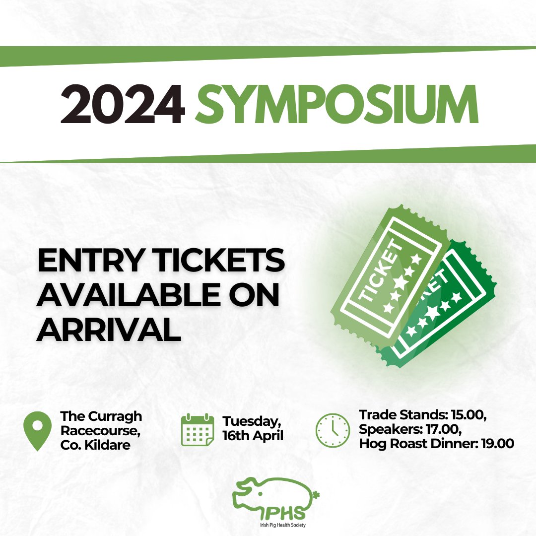 Irishpighealth's tweet photo. The day has finally arrived! Our 2024 Symposium is taking place tomorrow😄👌

We are looking forward to listening to all our amazing guest speakers, chatting with exhibitors/attendees and enjoying a fantastic hog roast!🐷🗣️

See you all tomorrow!😜

#IPHS #2024Symposium https://t.co/IFdWdaQ8UD