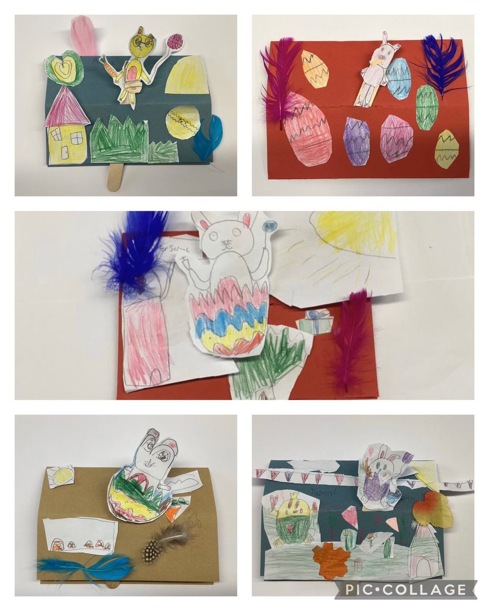 BriarHillSch's tweet image. Y2 Potter had an excellent DT day before the holidays, creating sliding Easter cards. #slidersandlevers #dtproject