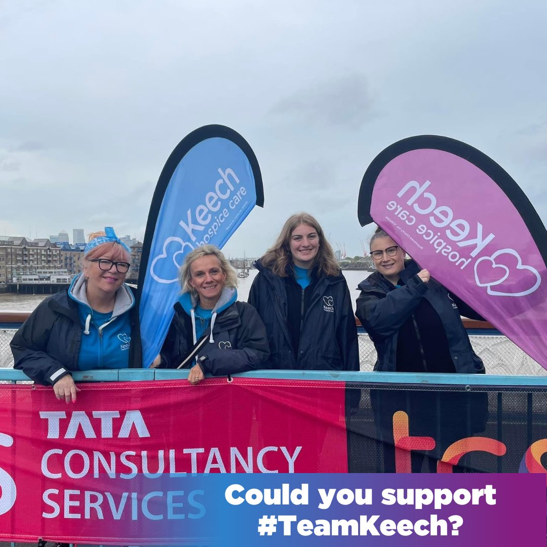 Less than a week until the London Marathon! 🎽 Join us as a volunteer for the day and cheer on #TeamKeech directly from the sidelines on Tower Bridge! This is a great way to give your time and be part of something exciting! Register now 👉 bit.ly/keechmarathonv…