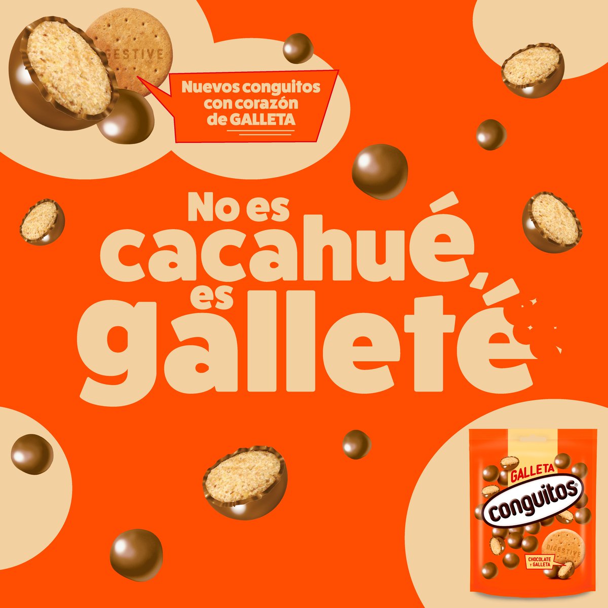 Se vienen cositas... 🙄🧡 #NoEsCacahuéEsGalleté #UnaGalletaATiempo
