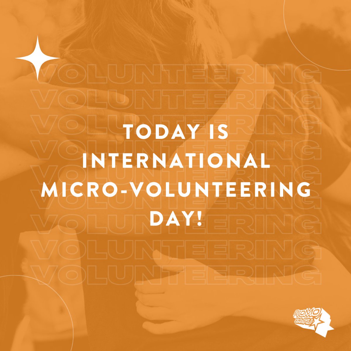 ProMoCymru's tweet photo. Today is International Micro-Volunteering Day!🗓️

Individual actions in support of a good cause, all from the comfort of home!🏡

From signing petitions to phoning an elderly neighbour☎️

Make a difference, even in your pyjamas! Search for opportunities to help #MicroDay https://t.co/cD67D5oRi4
