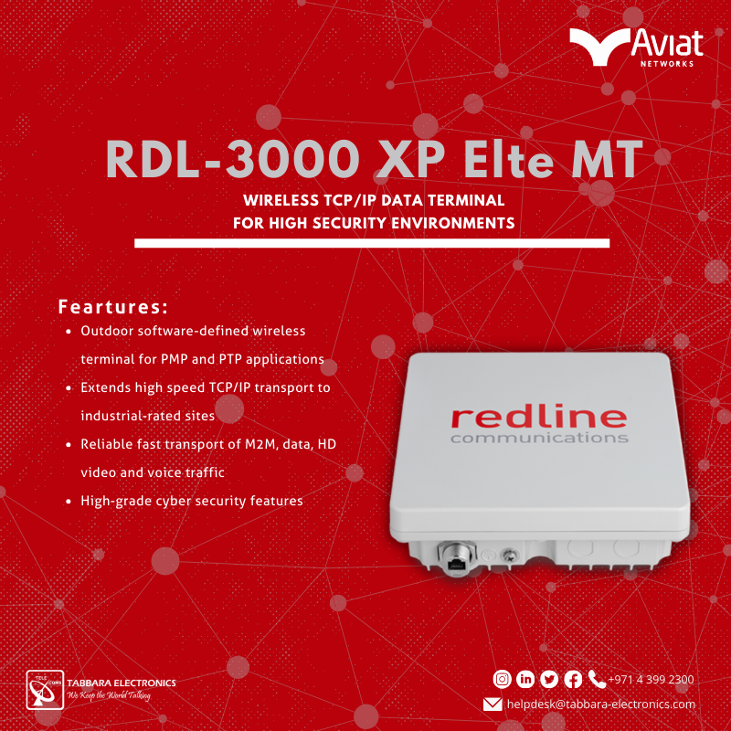 Unleash the Power of Connectivity with Redline RDL-3000 XP Elite MT 🔥🌐 Elevate Your Network Performance with our Cutting-Edge Communication Solution. 

#TabbaraElectronics #redline #aviat #RedlineRDL3000XP #EliteMT #ConnectivityUnleashed 
#ملتزمون_ياوطن
#نتصدر_المشهد