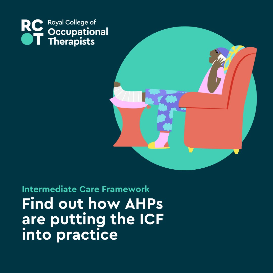 Have you watched our webinar on @NHSEngland's Intermediate Care Framework yet? 💻 Hear from colleagues at @thecsp, @NHSE_WTE, RCOT and @RCSLT about how AHPs are implementing the framework and how to use it in your own practice. Find out more: loom.ly/SmgC3pQ