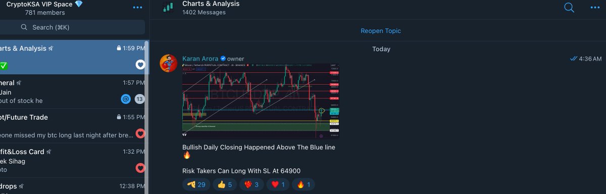Again We Predicted The $BTC Move 🤑🤑
$66500 Crossed 🚨 

Yesterday Told You Guys In The Chart 👇 
$BTC Closes 4hr Above The Blue Line Go LONG 🚀 

In My VIP Group Gave Call After Daily Closing &amp; 
Also Posted 2 Altcoins Long 😉 

Join Free Access Using Link in Comments 💎