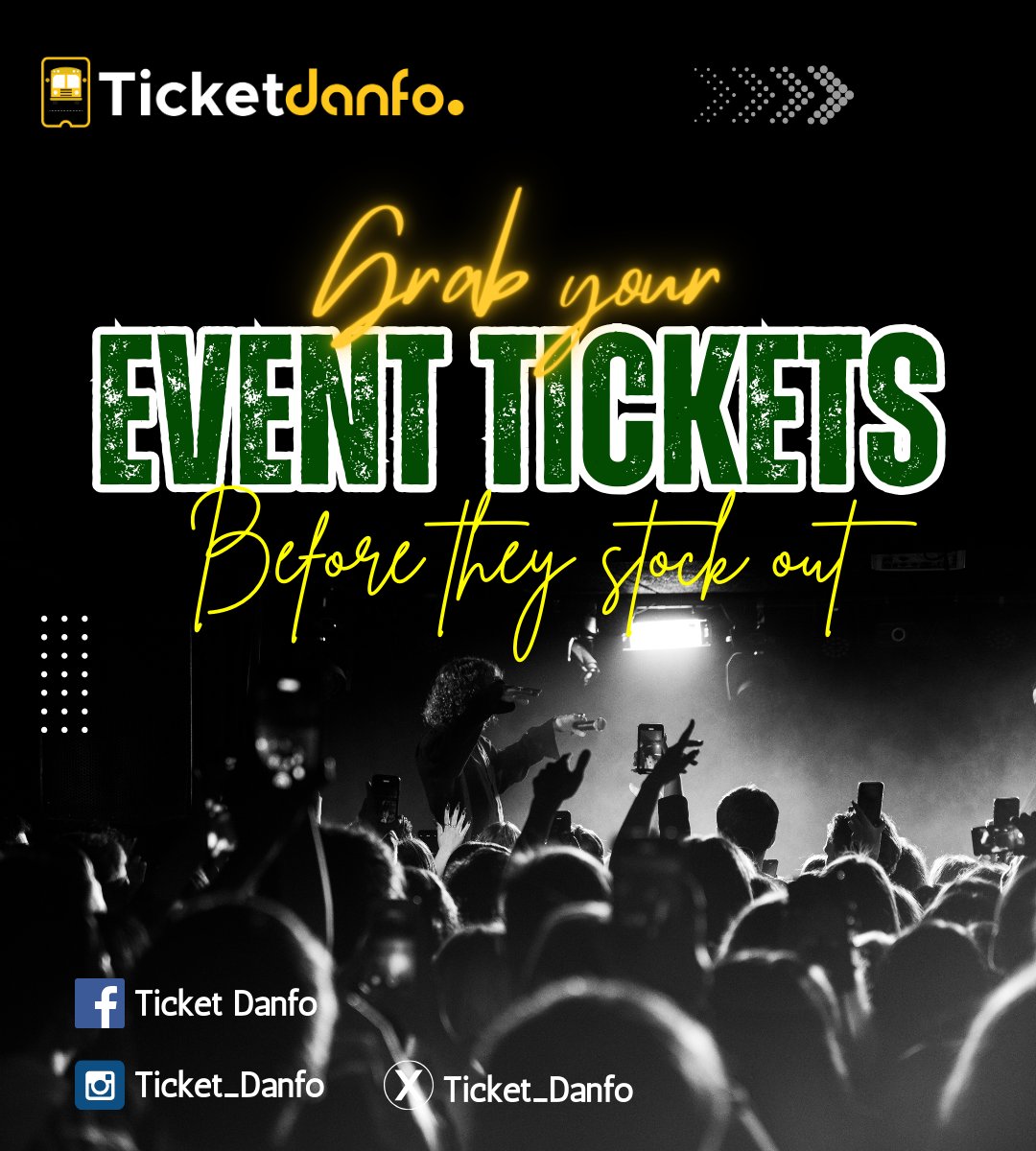 🎟️ Ready to experience the thrill of live events again? Look no further! Find the best tickets for concerts, sports games, theater shows, and more all in one place. 🌟 Don't miss out on unforgettable experiences - grab your tickets now and make memories that will last a lifetime!