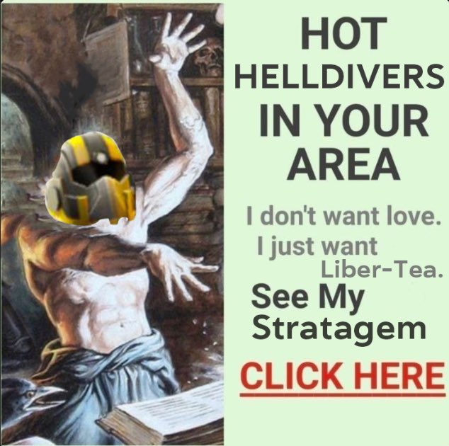 LeonCryptobg's tweet image. Nothing like starting your Monday Morning with some LIBERTEA!!

Join myself &amp;amp; others as we fight for DEMOCRACY over the planets &amp;amp; nations in HELLDIVERS 2!! We’ll be going 🔴LIVE🔴 in a matter of moments over at twitch.tv/itslordq &amp;amp; kick.com/itslordq