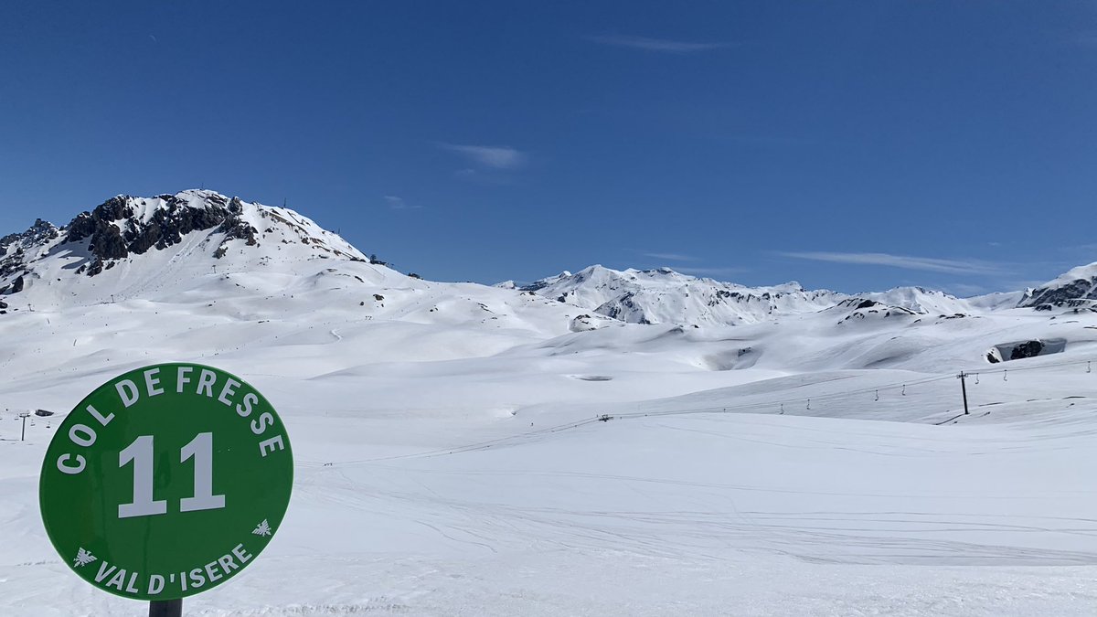 ⛷️ Ski de printemps jusqu’au 5 mai 😎 #valdisere #tignes