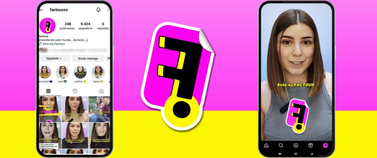 📱 La Fundación 'Maldita' lanza Factous, un espacio de información verificada en redes sociales cutt.ly/lw7IDVjg

▶️ El proyecto busca que "la información verificada ocupe un espacio cada vez mayor en las redes sociales"