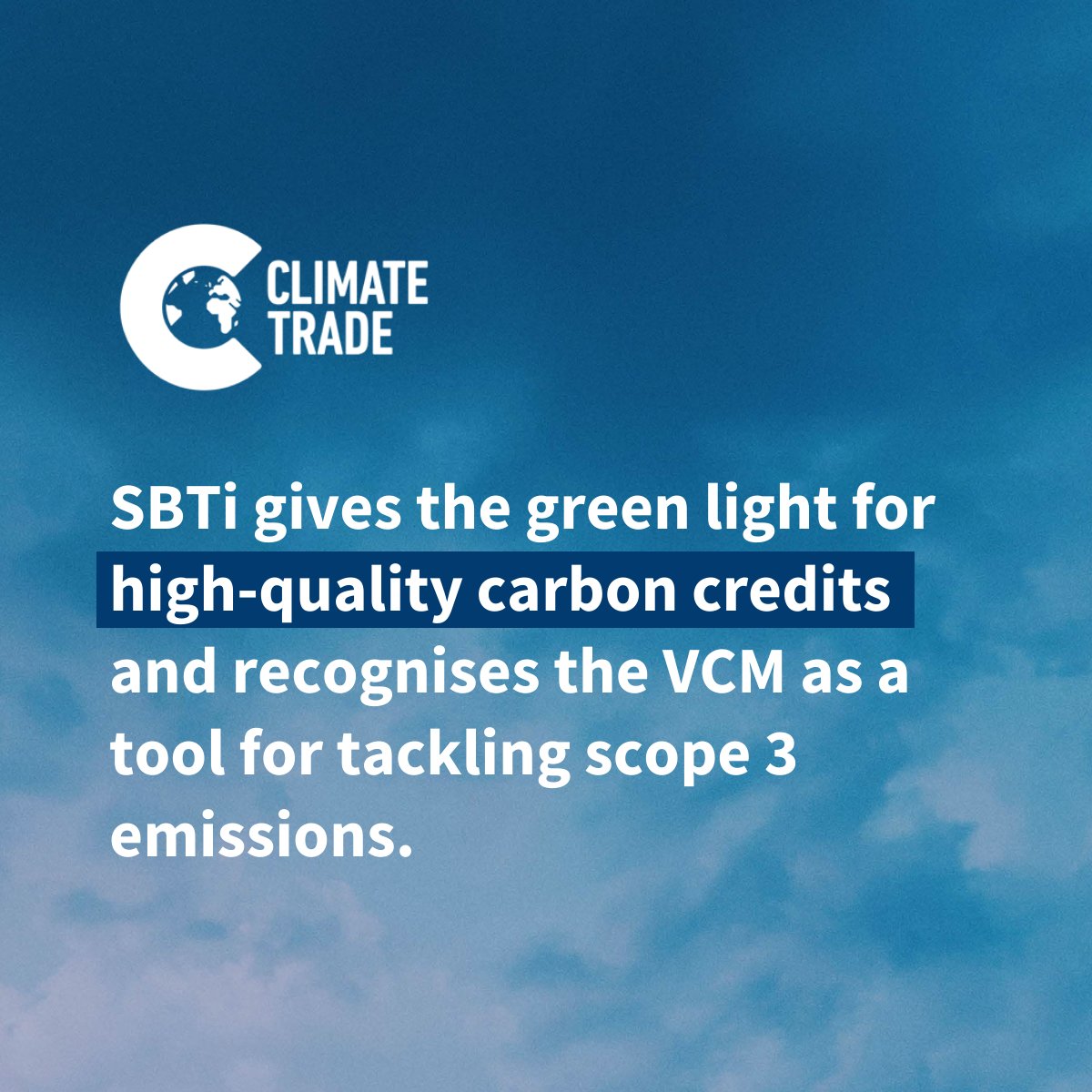 Why's this a gamechanger? #SBTi themselves say it perfectly: 'This step accelerates the decarbonization of value chains with compensation logic while companies make their way to eliminate carbon emissions at the root through innovation and technology improvements.'
