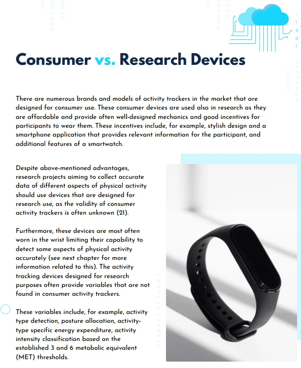 📚 When measuring sedentary behaviour and physical activity, the choice between consumer and research devices is important.

#ResearchTools 🧵 1/5