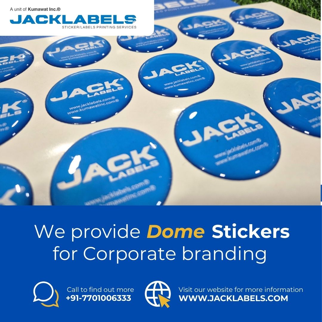 Dome Stickers add a magnifying glass effect, making your designs pop & leaving a lasting impression. Plus, they're super tough - scratch & weather-resistant for indoor or outdoor use. 

  #domestickers #3Dstickers #durability #customdesigns