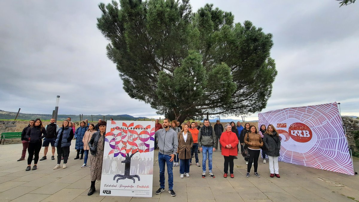 ✊ 𝗠𝗮𝗶𝗮𝘁𝘇𝗮𝗿𝗲𝗻 𝗟𝗲𝗵𝗲𝗻𝗮 50. urteurrenaren harira, manifestazio eta jaialdi nazionala antolatu ditugu Iruñean 🔗 labur.eus/Tm8p1