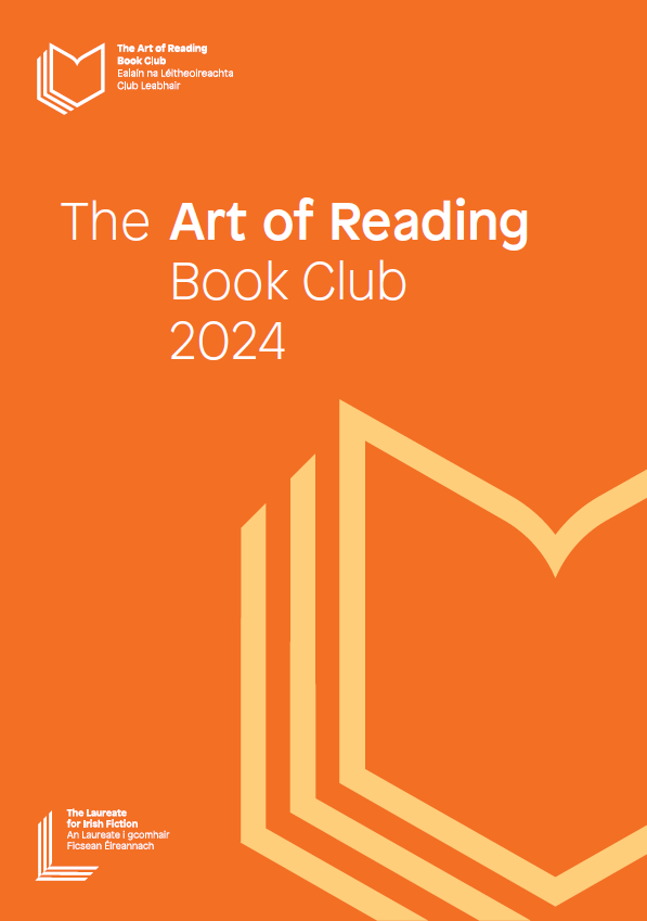 Join in with the #ArtOfReading Book Club!📚 The 2024 booklet is out now. Follow along each month with the @LaureateFiction selection. Then at the end of the month enjoy Colm Tóibín & the authors conversations in the podcast @LibrariesIre artscouncil.ie/Arts-in-Irelan…