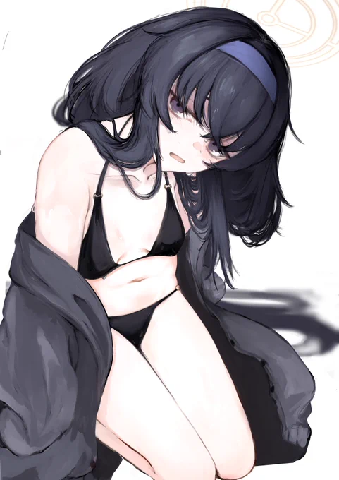 #気温が高いので気が早いが水着絵が見たい 