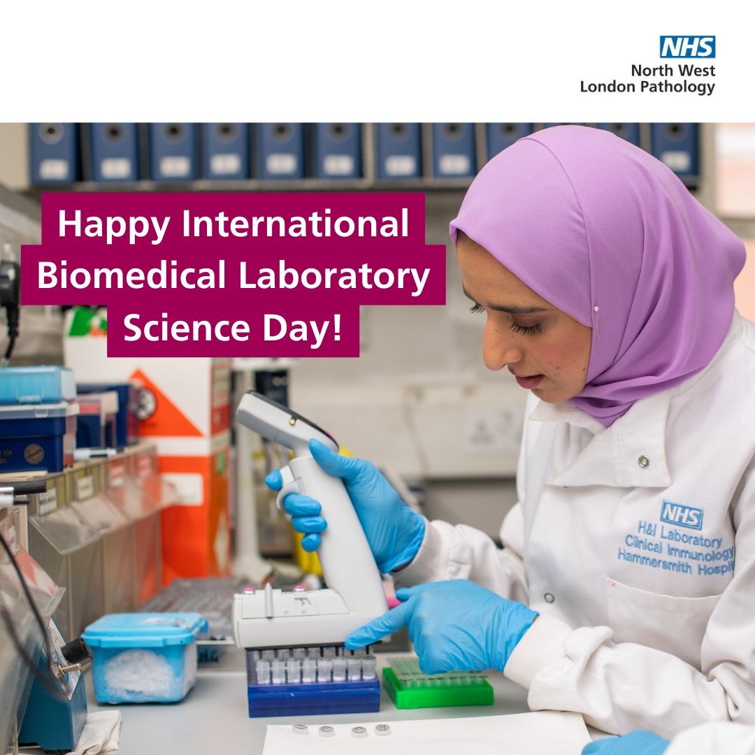 A big thank you to all the dedicated teams across NWLP for their invaluable contributions to healthcare. Wishing you all a happy and fulfilling IBLS Day! 🎉💙 #IBLSDay #NorthWestLondonPathology