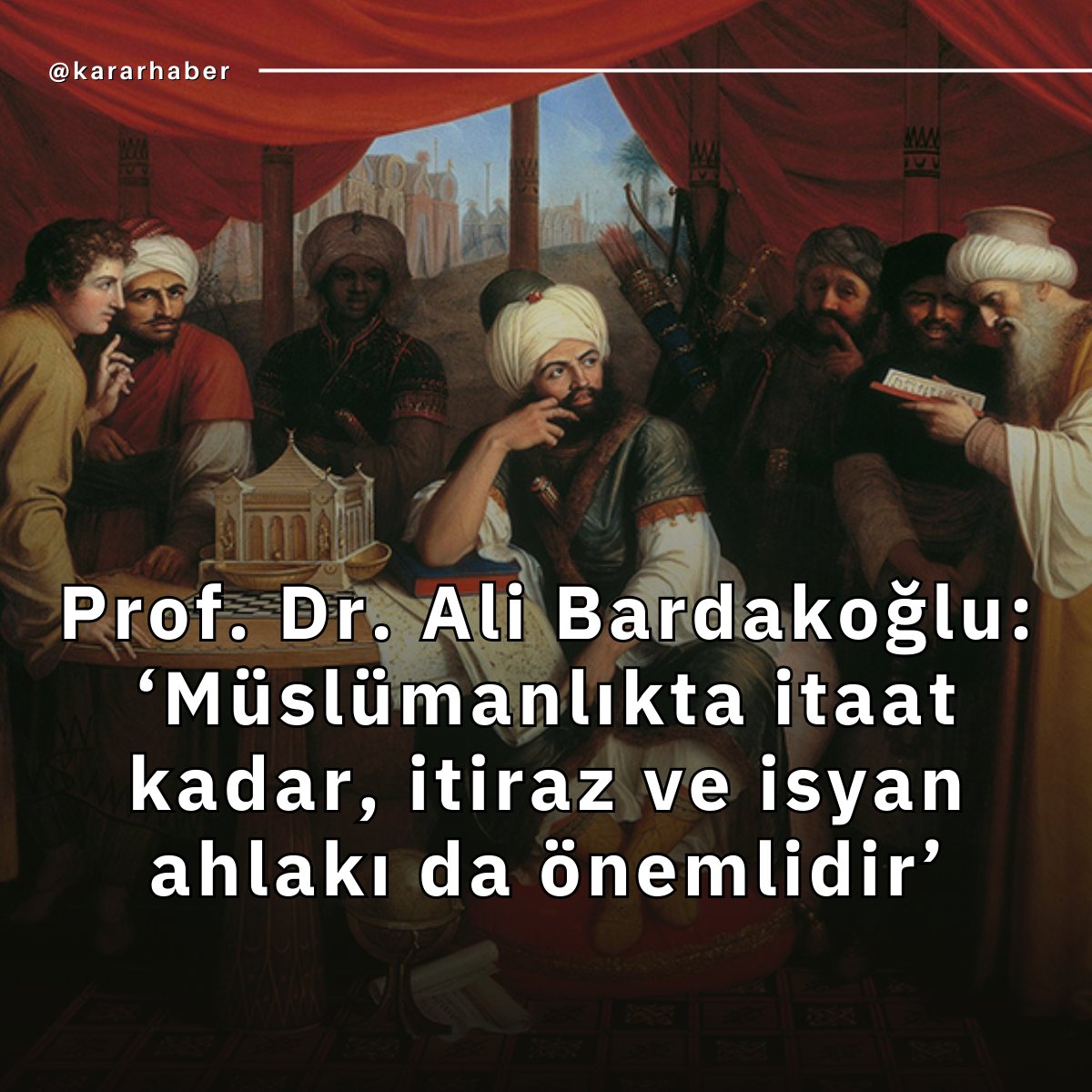 📌Eski Diyanet İşleri Başkanı Prof. Dr. Ali Bardakoğlu: ‘İslam devleti’ tabiri ilk bakışta ‘İslam’ın ilkelerine göre, İslam’ın gereklerine göre kurulmuş bir devlet’ anlamına geliyor. Şu veya bu dönemdeki halife, kral, vezirler ve onların yönetim tarzına da ‘İslam siyaset…