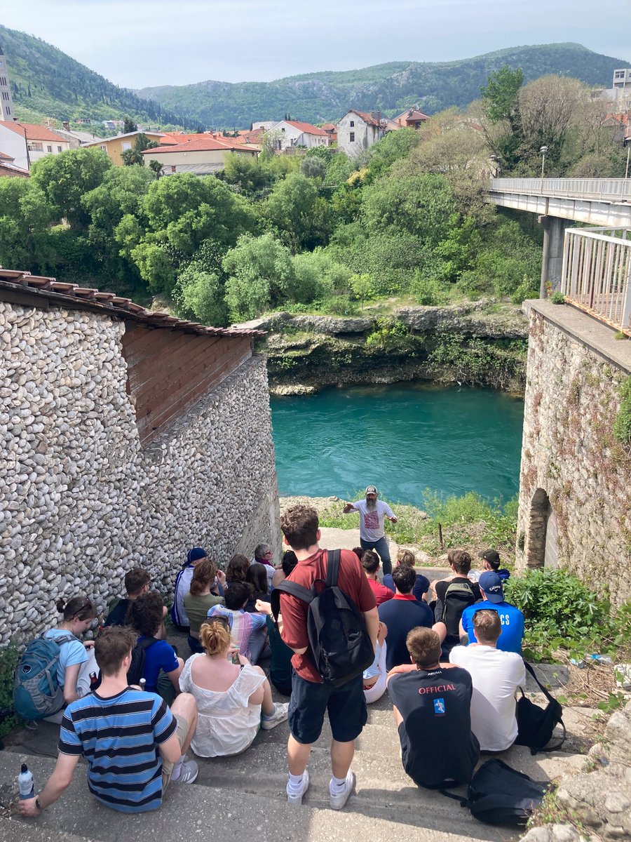 That’s a wrap! Huge staff effort to run two week-long field courses to Bosnia and Herzegovina 🇧🇦 and 53 @NCL_Geography students are leaving with many having had a transformational learning experience, new knowledge and friends, and a new love for this beautiful country