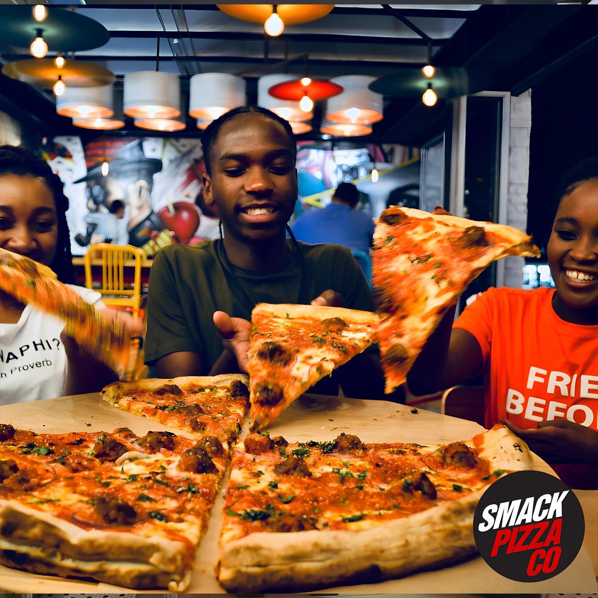 A great week after an equally great weekend? Get a great start to the week with Smack Pizza!  📷

#smackmaxxing #Smack #lowingluten #highqualityingredients #pizzalover #stonemilledflour #AuthenticNewYork #Bestcrust #Secretisinthecrust