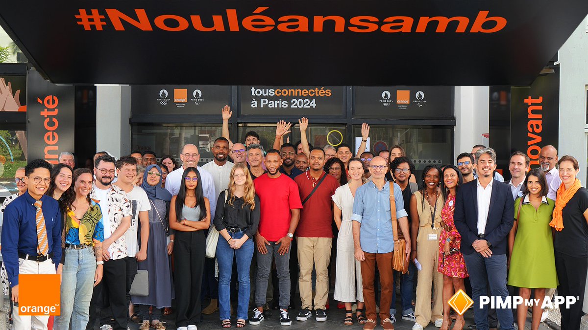 C'est parti pour la 3e édition de PimpMyApp x Orange Digital Center la Réunion ! 4 équipes de demandeurs d'emploi pour 4 projets innovants de nos partenaires engagés. Bienvenue aux 24 participants ! 
#Nouléansamb #Innovation #Egalitédeschances #RSE #Inclusionnumérique