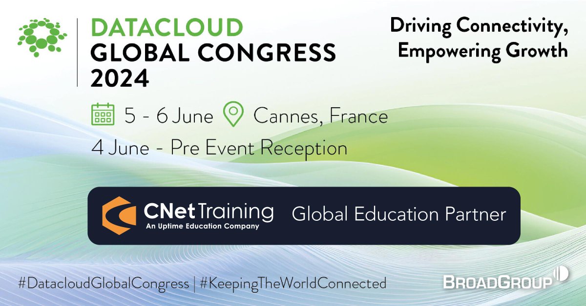 CNet is proud to be Global Education Partner for Datacloud Global Congress 2024, shaping the future of digital infrastructure.
#CNetTraining #DatacloudGlobalCongress #GlobalEducationPartner #KeepingTheWorldConnected #Broadgroup #TechnicalEducation #DigitalInfrastructure