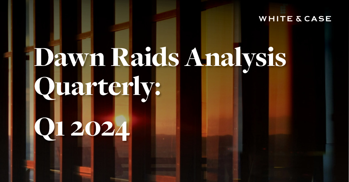 WhiteCase's tweet photo. In Europe, the number of dawn raids by competition authorities remains high, with no signs of it slowing down. Check out the latest developments for Q1 2024 in White & Case's new edition of Dawn Raids Analysis Quarterly: https://t.co/U9uO9I1viW
#DRAQ #dawnraids #antitrust https://t.co/Mq7bVyOZMW